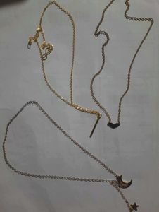 Combo Layered Jewellery | Golden Necklace | Shell