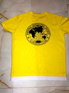 National Geographic Yellow Tee