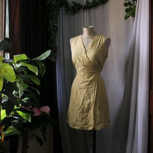Allen Solly Wrap Dress - Casual Chic