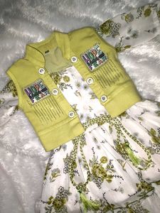 Cute Kids' Dress with Jacket 6-12 months