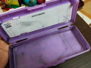 Pencil Box with White Board Frozen art
