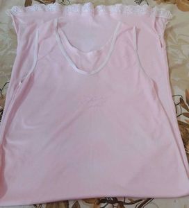 Pink Lace Nightgown