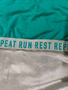 Green Sports Bra - Run Rest Repeat