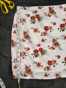 Floral Mini Skirt