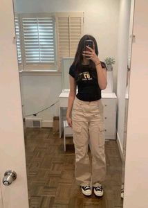 Khaki Cargo Pants