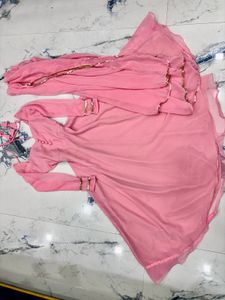 Elegant Pink Anarkali