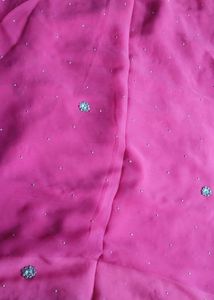 Elegant Pink Saree