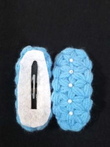 Crochet Hair Clips