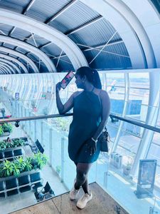 Stylish Blue Mini Dress