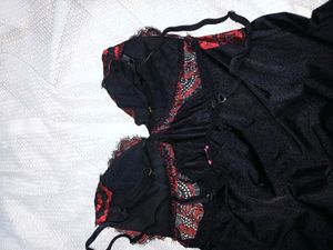 Beautiful Satin Designer Padded Nighty 🌃