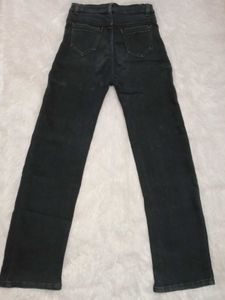 Black Straight Leg Jeans