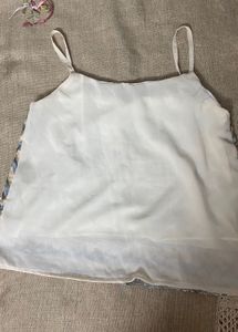 Cute Cream Crop Top