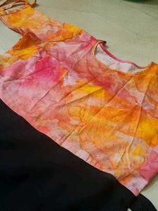 Tie-dye Girls' Casual Dress