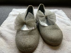 Sparkly Silver Shoes