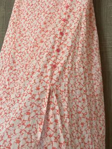 Floral Print Skirt