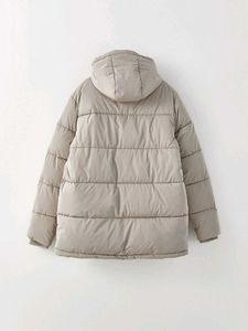 Beige Puffer Jacket