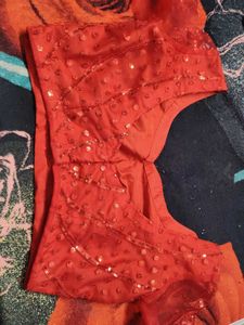 Fish Cut Ready To Wear Saree