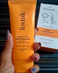 Foxtale Golden Hour Glow Sunscreen SPF 50
