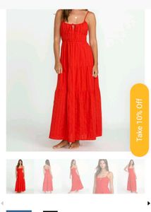 Red Maxi Sundress