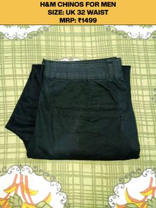H&M CHINOS FOR MEN