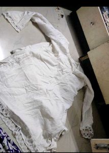 Elegant White Kurta sets