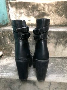 Black Platform Boots
