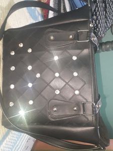 Handbags And Shoulder Black Bags