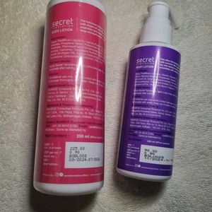 Secret Temptation Body Lotions