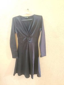 Tokyo Talkies Black Party Wear Dress
