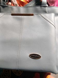 New Gray 👜 Handbag Combo With Earings