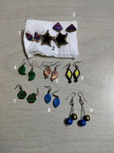 Terracotta Earrings - Any 3 Set (Your Choice)