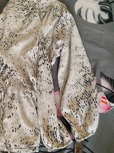 Striped Bell Sleeve Top