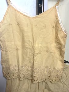 Summer Chikankari Co-ord Set Cotton