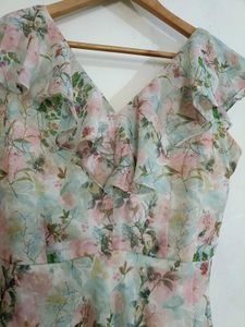 AND Floral Print Dress