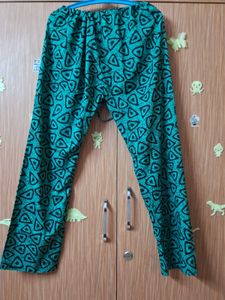 Geometry Pattern Cigarette Pant