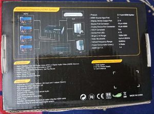 BRAND NEW HDMI Splitter 1 In 2 Out