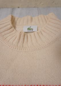 Lacoste Patterned Sweater