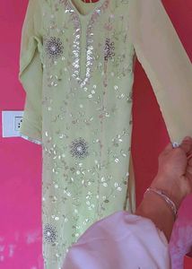 Sharara Kamiz And Duptta Pakistani Work