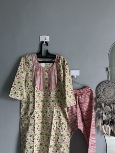 Floral Kurta Set