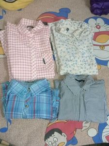 4 Assorted Shirts