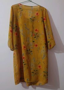 Floral Yellow Dress