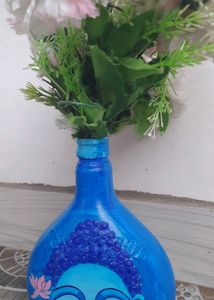 Buddha Bottle Painting