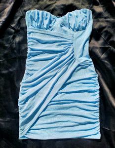 Brand New(Urbanic)Cassidy Blue Straples Mini Dress