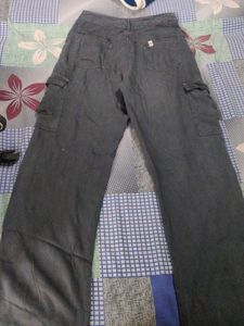 Vintage Gray Cargo Pants