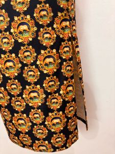 Elegant Patterned Skirt