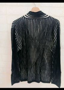 Striped Knit Sweater