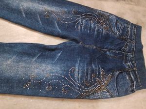 Stones Skinny Jeans For Girls