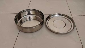 Steel Container Size 8&#34; x 2.5&#34;