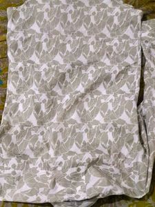 Patterned Button-Down Shirt
