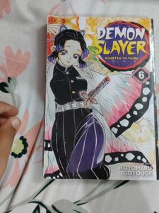 Demon Slayer Manga Set volume 1to7 (season1)